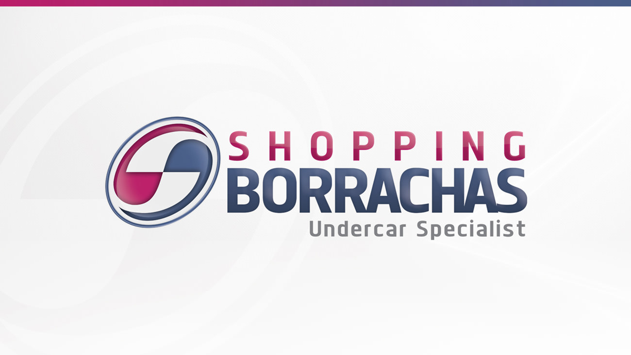 Logotipo Novo Shopping Borrachas