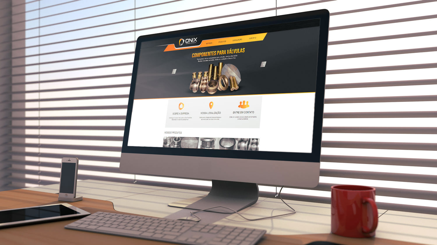 Web Site Onix Fundidos