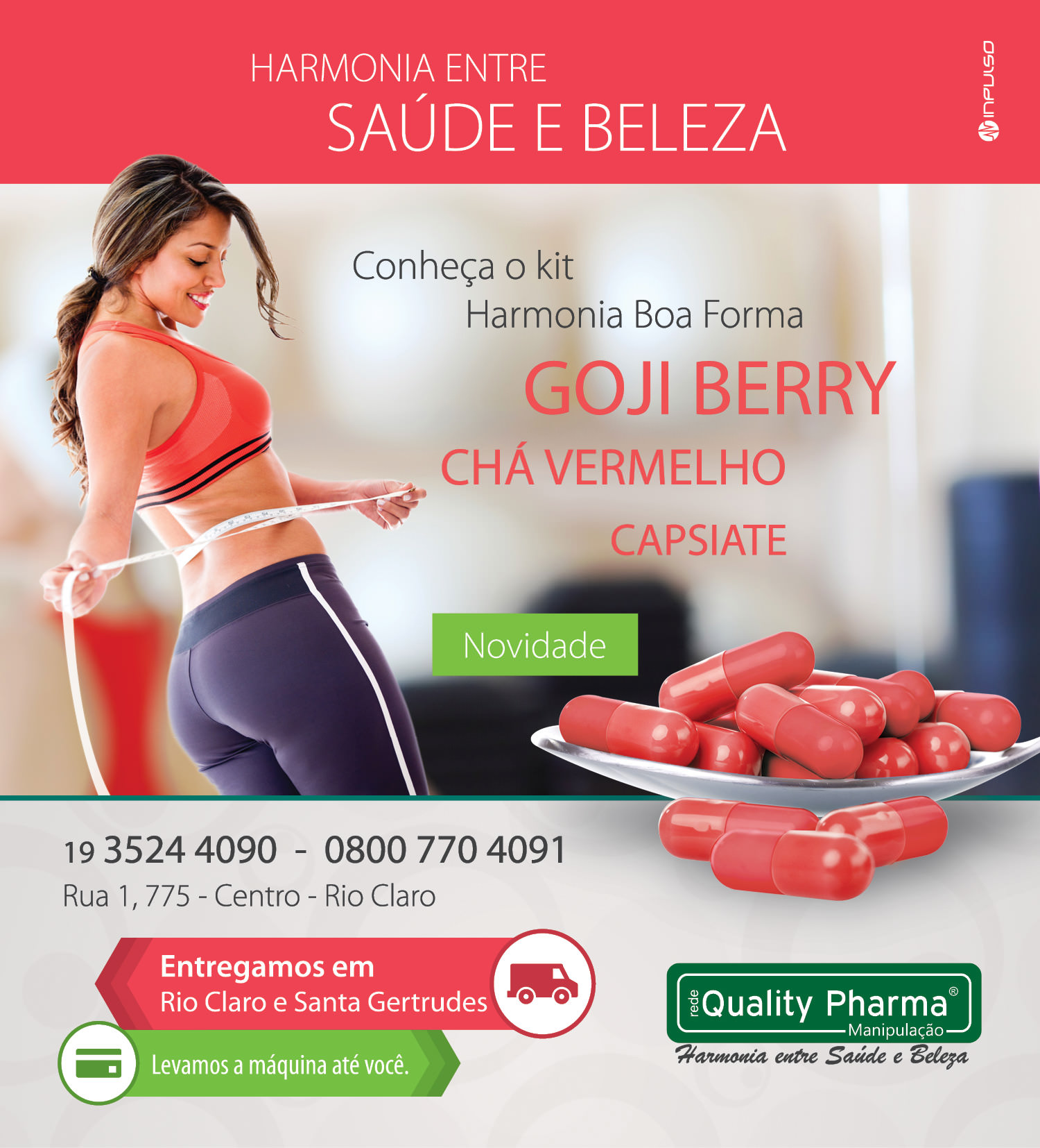 Anúncio Quality Pharma: Goji Berry