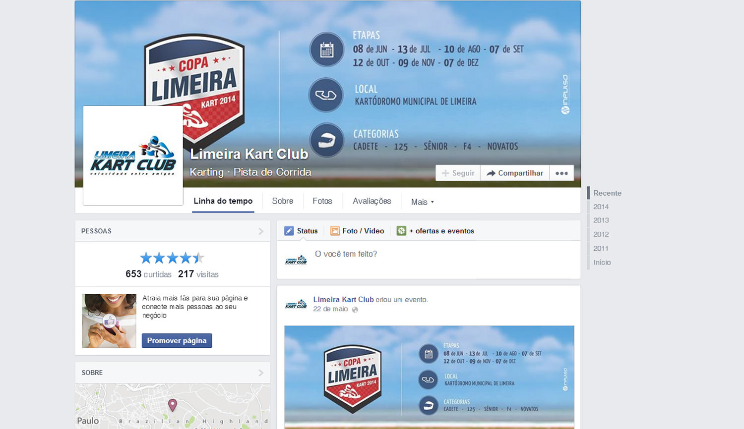 Facebook Limeira Kart Club