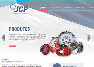 Website JCP Equipamentos Industriais