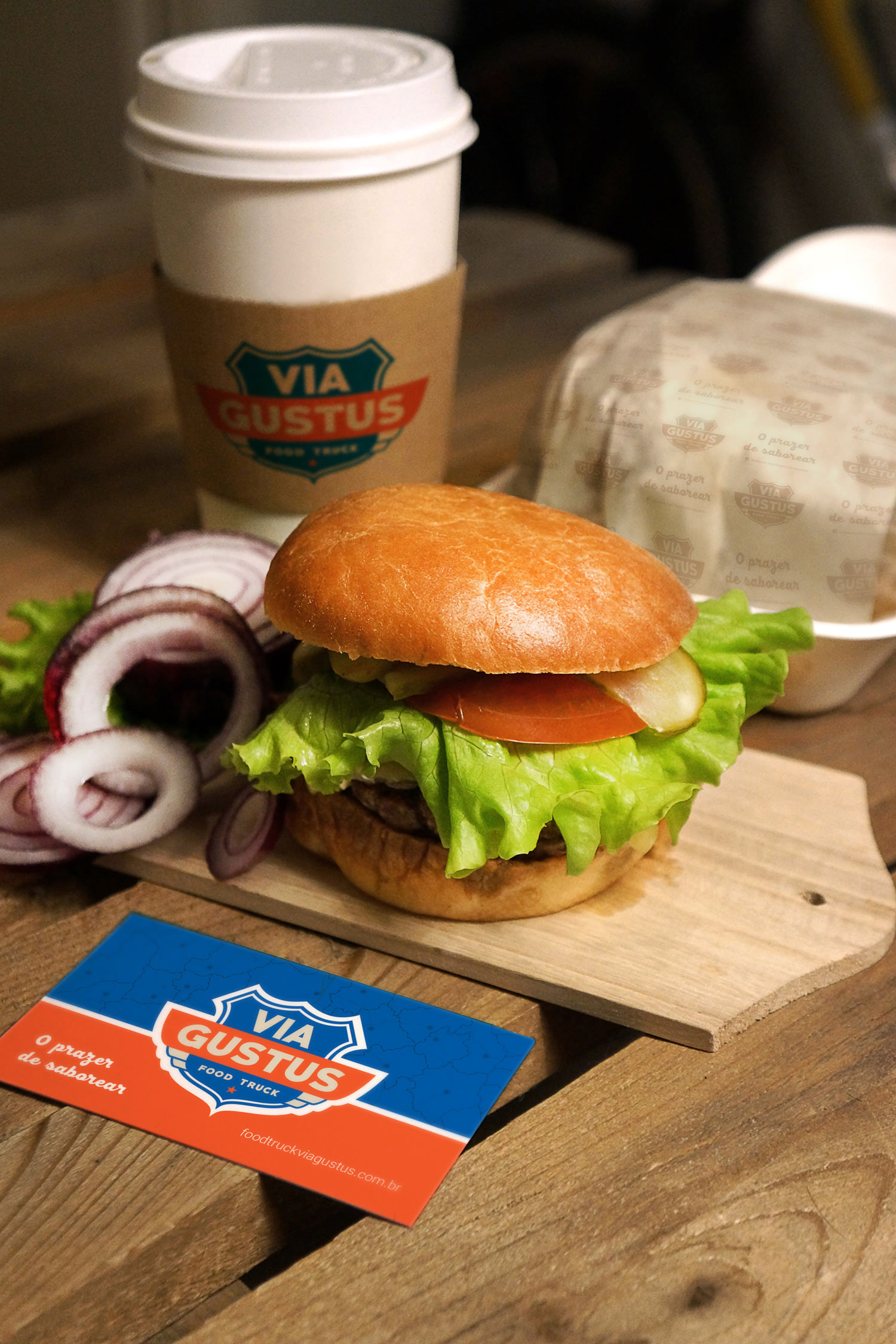 identidade visual food truck hamburguer