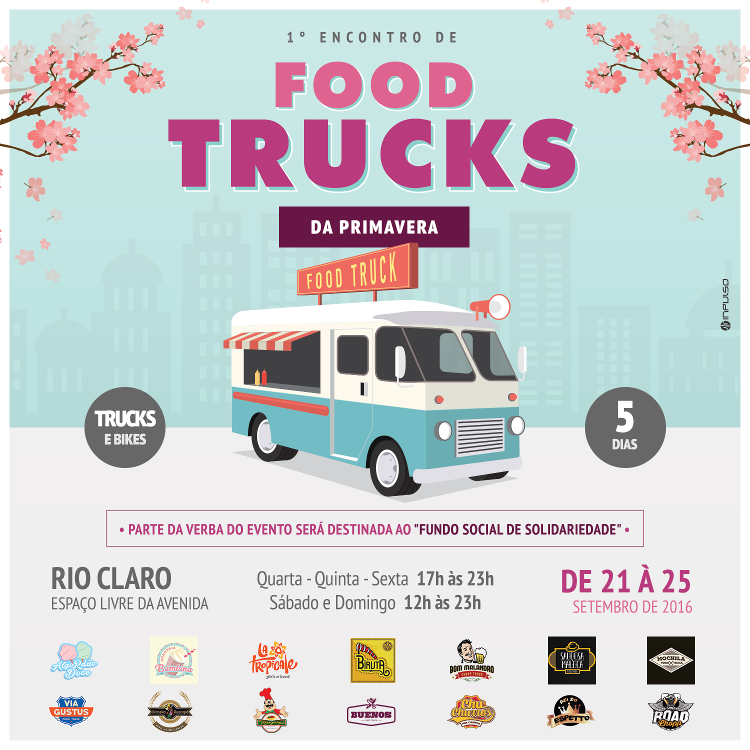 encontro primavera food truck rio claro