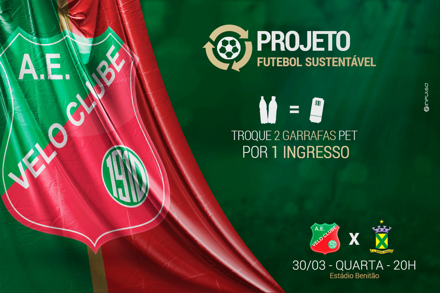 projeto futebol sustentável velo clube