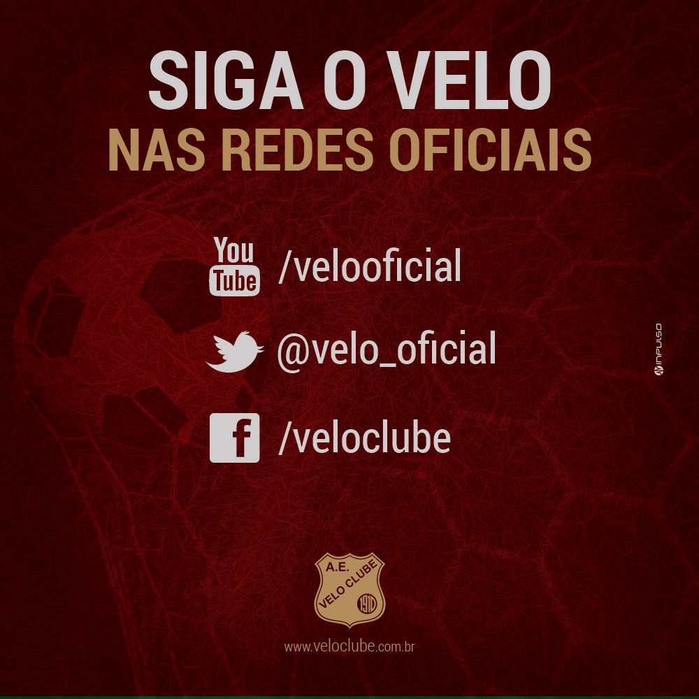 velo clube nas redes sociais