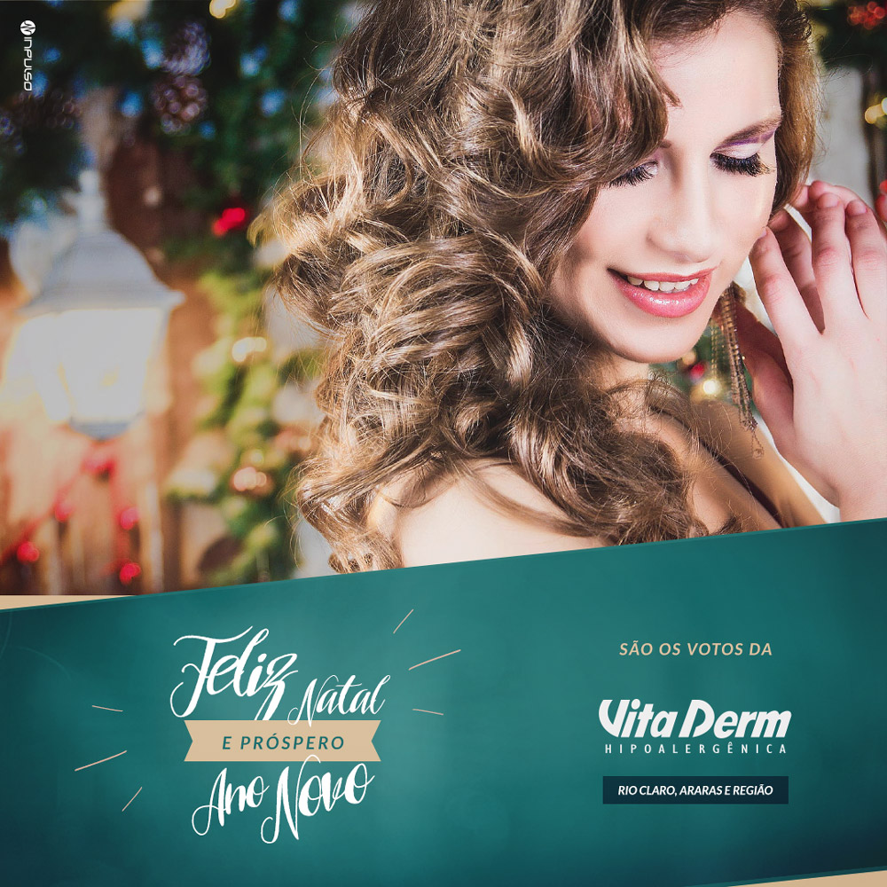 Social media Vita Derm boas festas