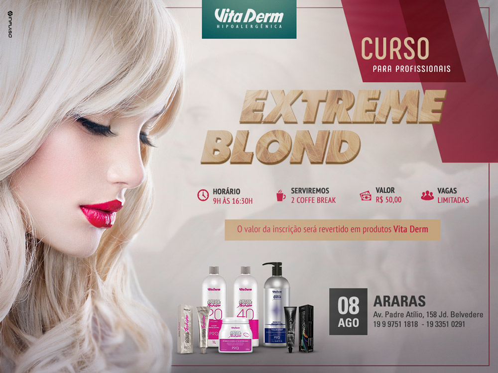 Vita Derm curso extreme blonde