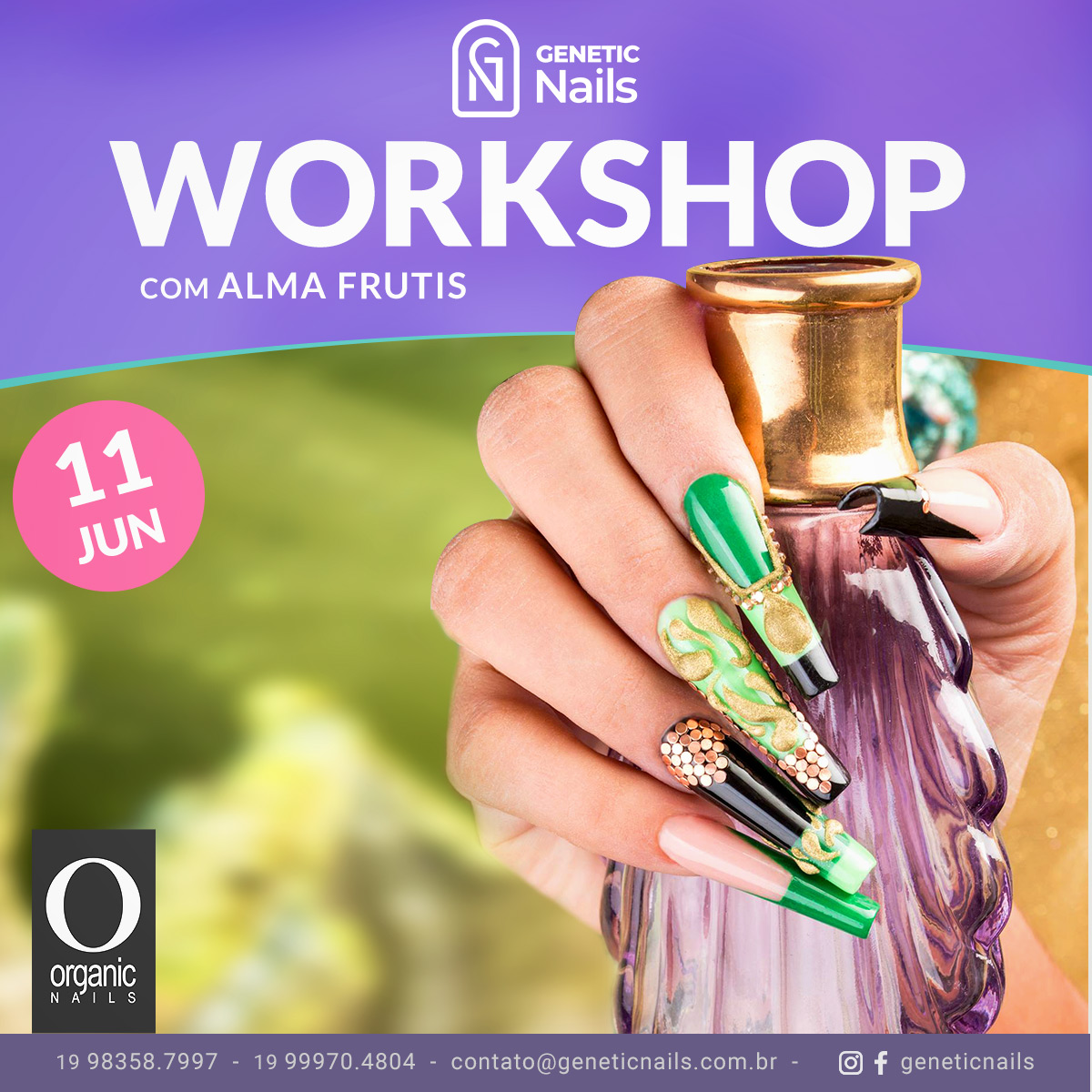 social media genetic nails workshop